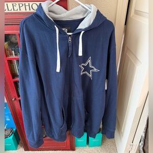 Dallas Cowboys Zip-Up Hoodie Hands High